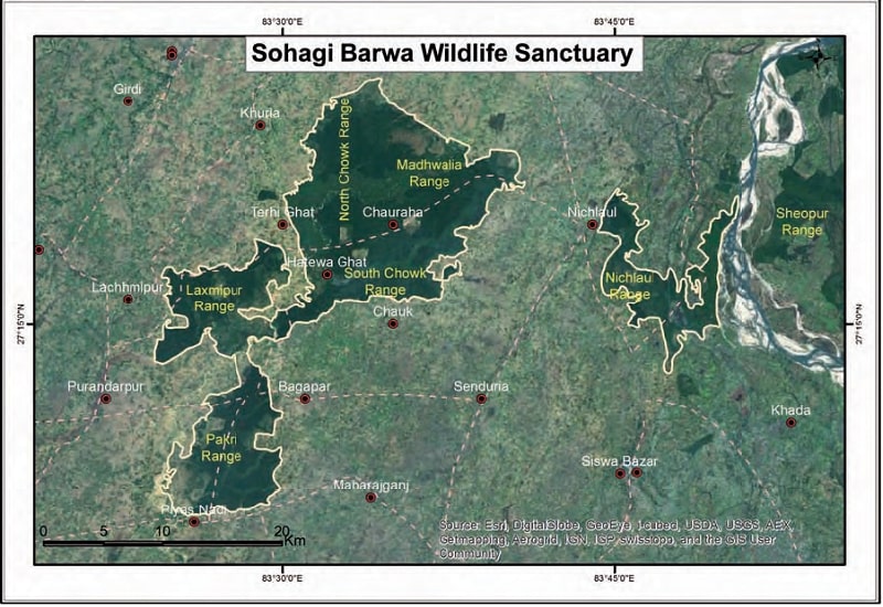 Sohagi Barwa Wild Life Sanctuary